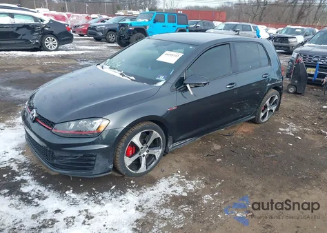 2017 Volkswagen Golf Gti Autobahn 4-Door/S 4-Door/Se 4-Door/Sport 4-Door z USA, uszkodzony, nr VIN 3VW447AU1HM014396